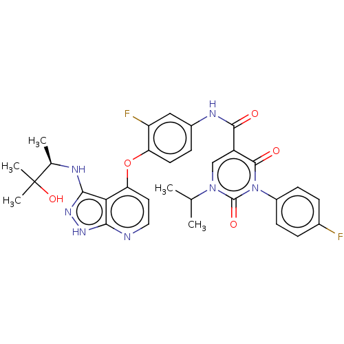 Chemical structure of BindingDB Monomer ID 517010