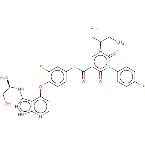 Chemical structure of BindingDB Monomer ID 517024