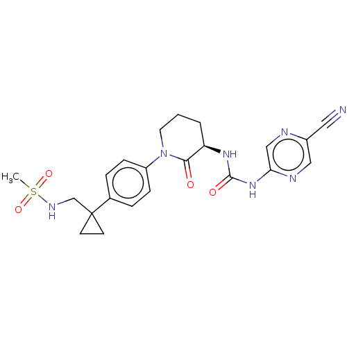 Chemical structure of BindingDB Monomer ID 517749