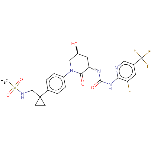 Chemical structure of BindingDB Monomer ID 517789