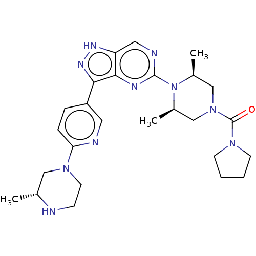 Chemical structure of BindingDB Monomer ID 518173