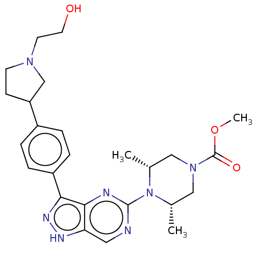 Chemical structure of BindingDB Monomer ID 518198