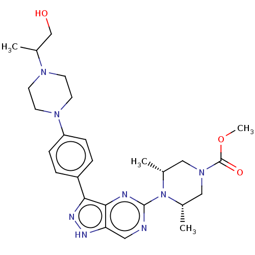 Chemical structure of BindingDB Monomer ID 518199