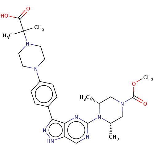 Chemical structure of BindingDB Monomer ID 518201