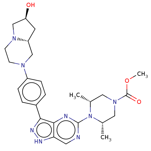 Chemical structure of BindingDB Monomer ID 518205