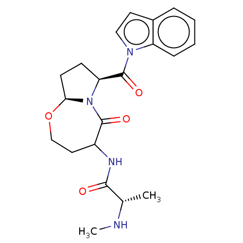 Chemical structure of BindingDB Monomer ID 518285