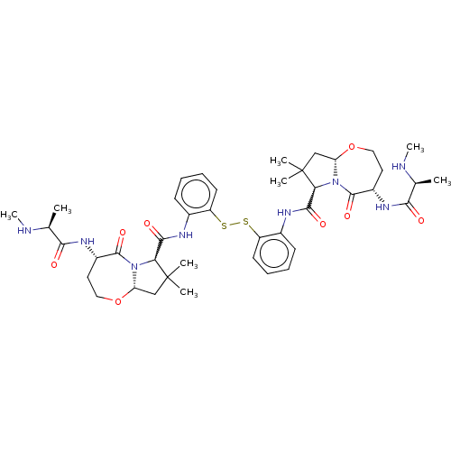 Chemical structure of BindingDB Monomer ID 518375