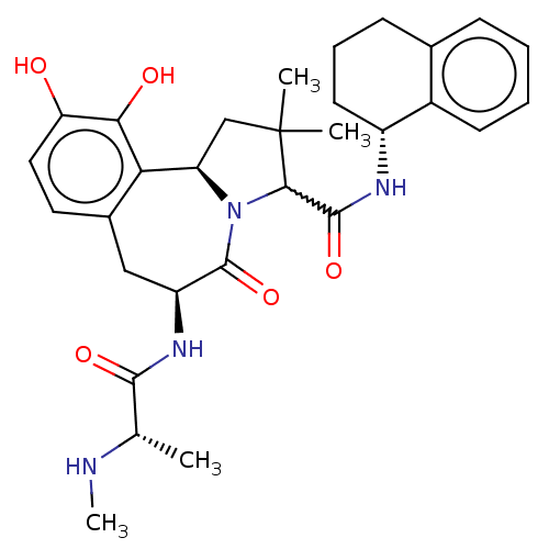 Chemical structure of BindingDB Monomer ID 518379