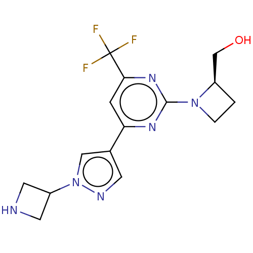 Chemical structure of BindingDB Monomer ID 518409