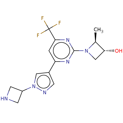 Chemical structure of BindingDB Monomer ID 518410
