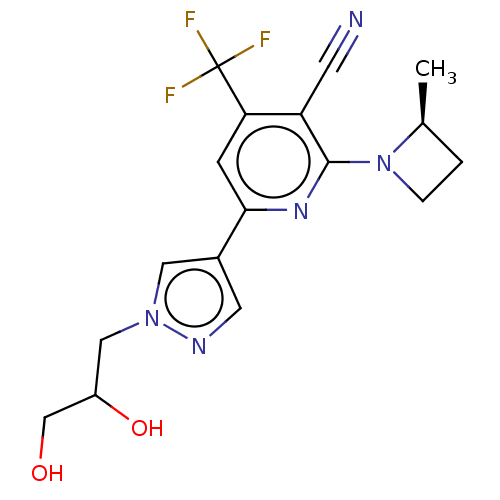 Chemical structure of BindingDB Monomer ID 518430