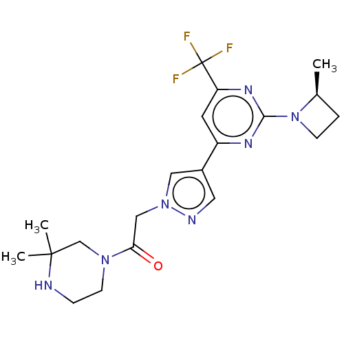 Chemical structure of BindingDB Monomer ID 518439