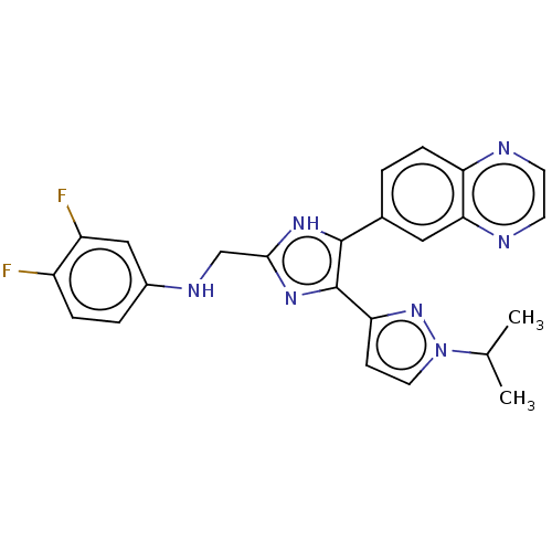 Chemical structure of BindingDB Monomer ID 518476