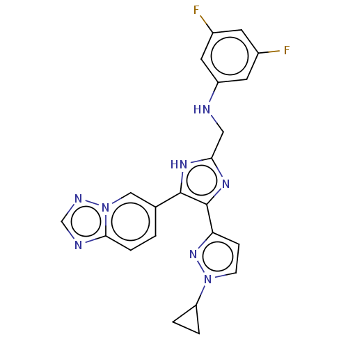 Chemical structure of BindingDB Monomer ID 518501