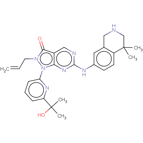 Chemical structure of BindingDB Monomer ID 518536