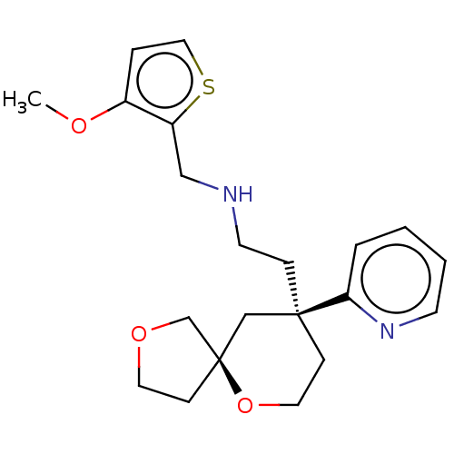 Chemical structure of BindingDB Monomer ID 518562
