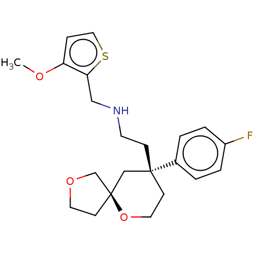 Chemical structure of BindingDB Monomer ID 518564