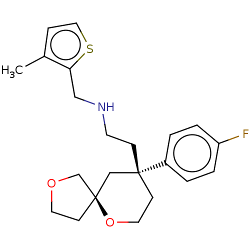 Chemical structure of BindingDB Monomer ID 518575