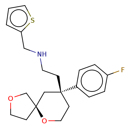 Chemical structure of BindingDB Monomer ID 518576
