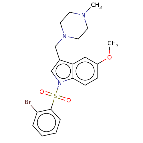 Chemical structure of BindingDB Monomer ID 518688