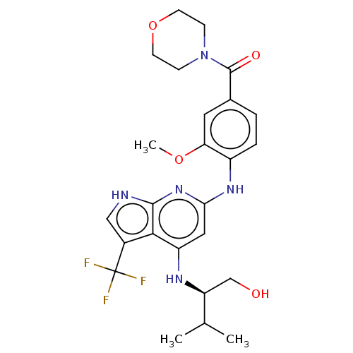 Chemical structure of BindingDB Monomer ID 518776
