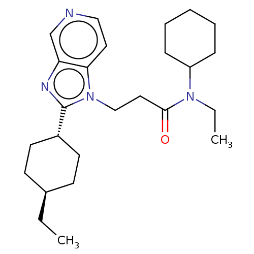 Chemical structure of BindingDB Monomer ID 518889