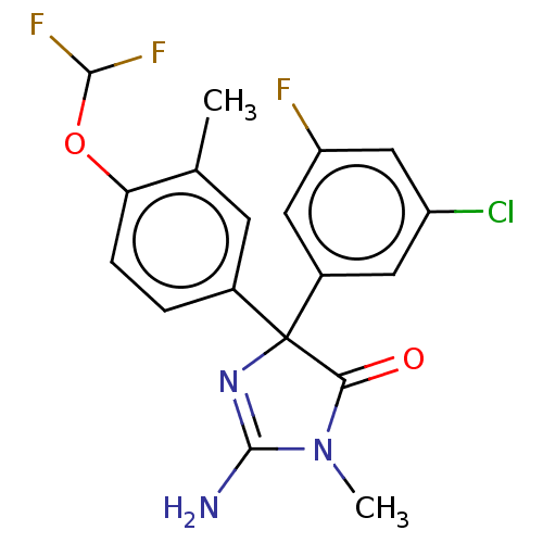 Chemical structure of BindingDB Monomer ID 519459
