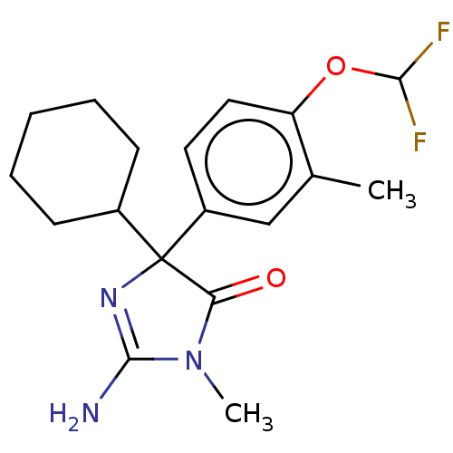 Chemical structure of BindingDB Monomer ID 519474