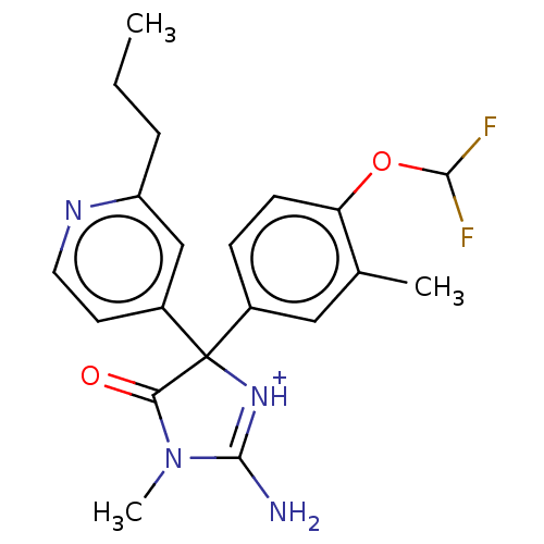 Chemical structure of BindingDB Monomer ID 519525