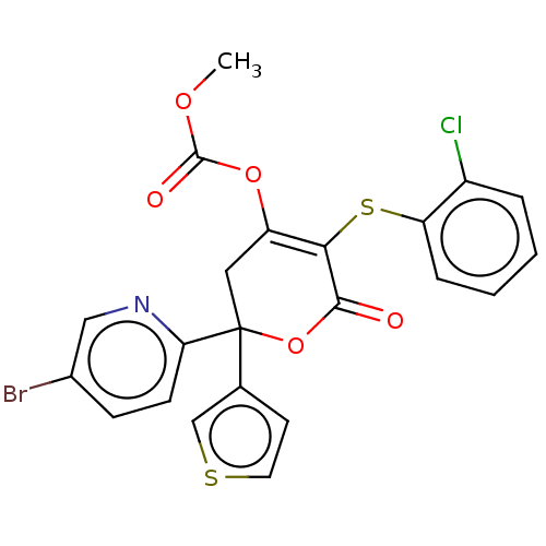 Chemical structure of BindingDB Monomer ID 519568