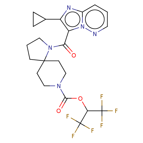 Chemical structure of BindingDB Monomer ID 519789