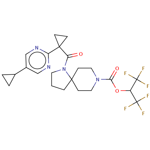 Chemical structure of BindingDB Monomer ID 519810