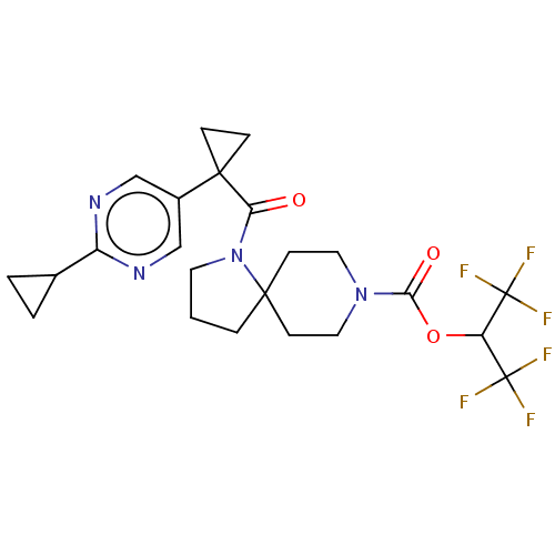 Chemical structure of BindingDB Monomer ID 519813