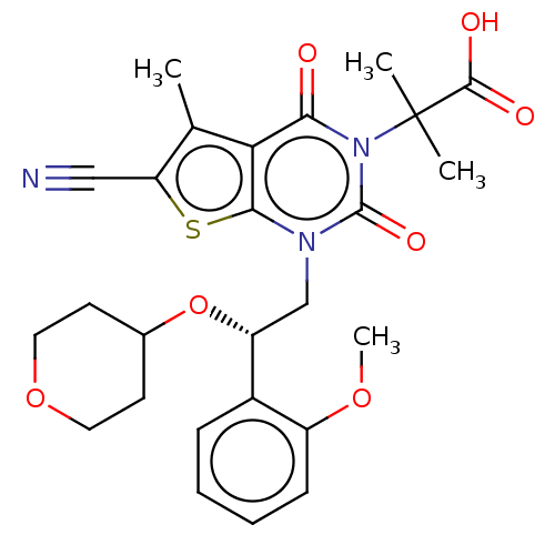 Chemical structure of BindingDB Monomer ID 520075