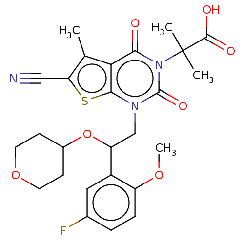 Chemical structure of BindingDB Monomer ID 520077