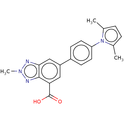 Chemical structure of BindingDB Monomer ID 520626