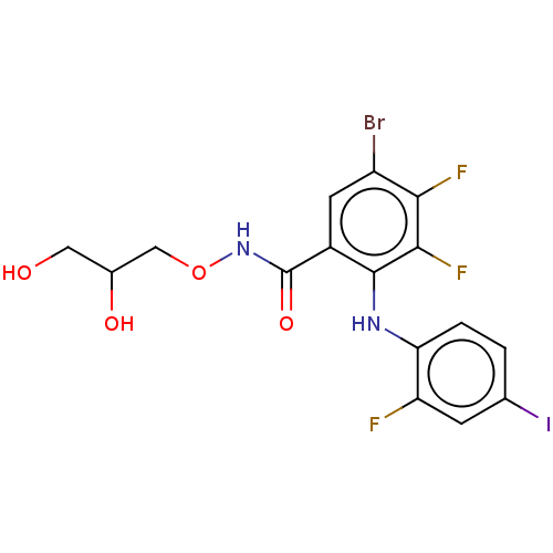 Chemical structure of BindingDB Monomer ID 520651