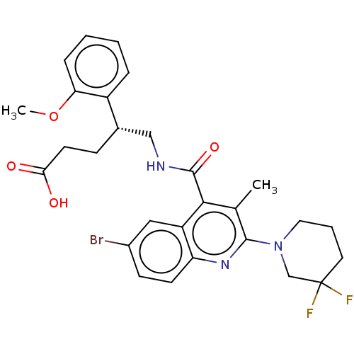Chemical structure of BindingDB Monomer ID 521009