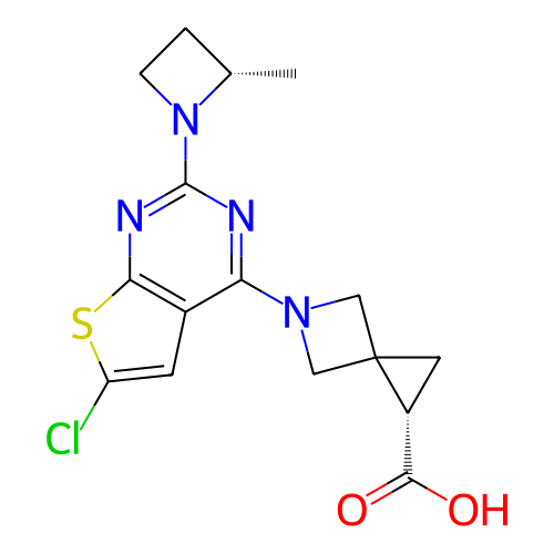 Chemical structure of BindingDB Monomer ID 521013