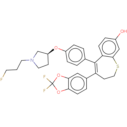 Chemical structure of BindingDB Monomer ID 521369