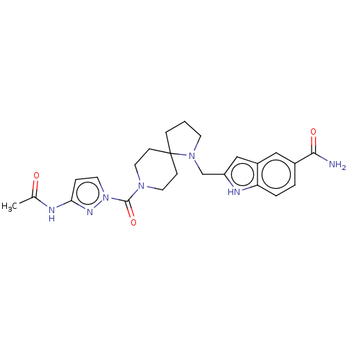 Chemical structure of BindingDB Monomer ID 521436