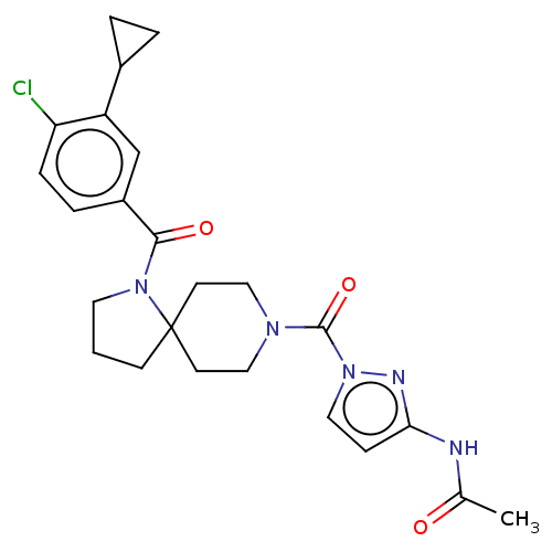 Chemical structure of BindingDB Monomer ID 521438
