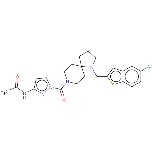Chemical structure of BindingDB Monomer ID 521444