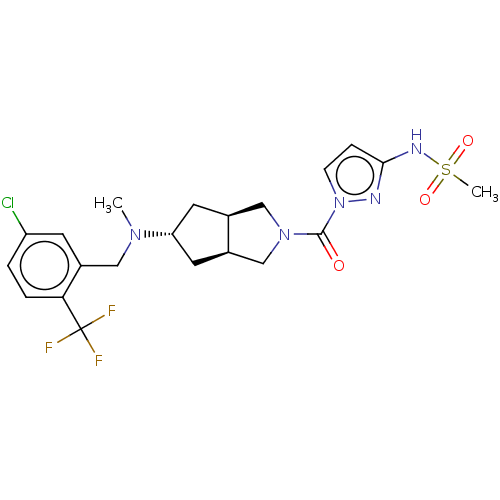 Chemical structure of BindingDB Monomer ID 521446