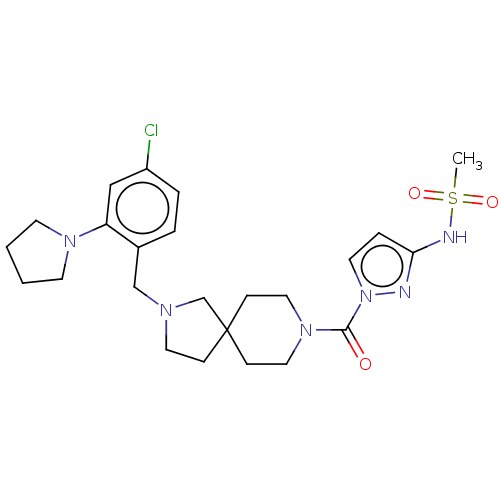 Chemical structure of BindingDB Monomer ID 521448