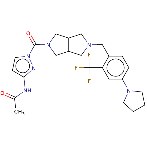Chemical structure of BindingDB Monomer ID 521450