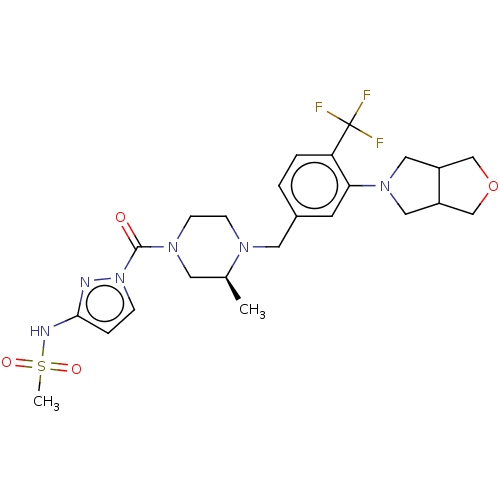 Chemical structure of BindingDB Monomer ID 521464