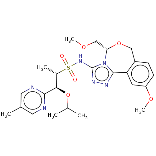 Chemical structure of BindingDB Monomer ID 521540