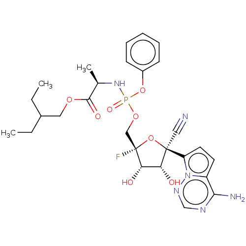 Chemical structure of BindingDB Monomer ID 521551