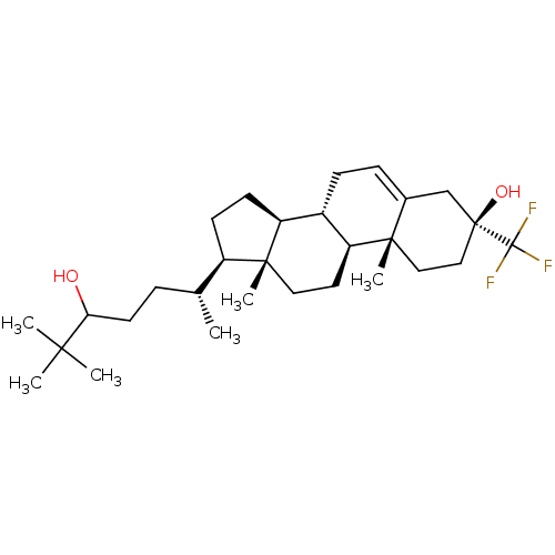 Chemical structure of BindingDB Monomer ID 521582